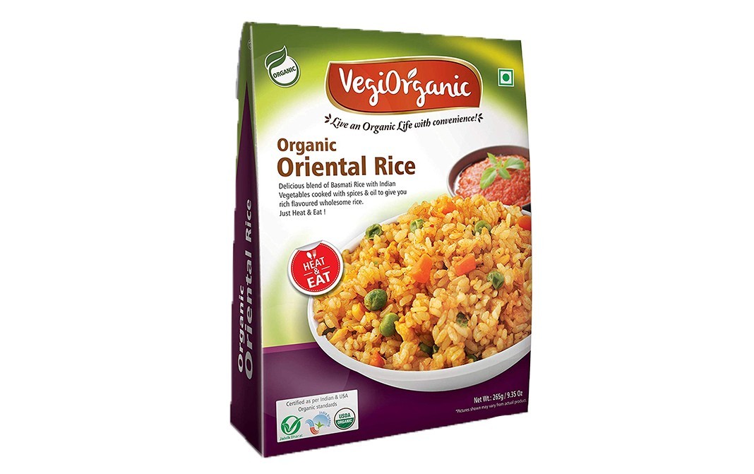 Vegiorganic Organic Oriental Rice    Pack  265 grams